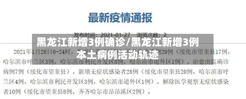 黑龙江新增3例确诊/黑龙江新增3例本土病例活动轨迹