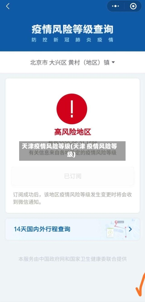 天津疫情风险等级(天津 疫情风险等级)-第2张图片