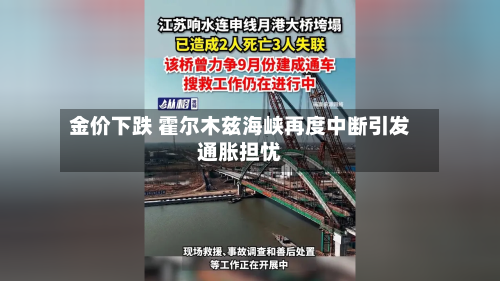 金价下跌 霍尔木兹海峡再度中断引发通胀担忧