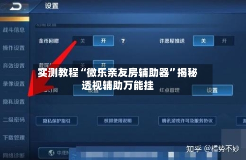 实测教程“微乐亲友房辅助器”揭秘透视辅助万能挂-第3张图片