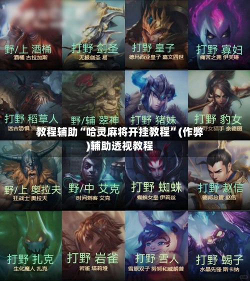 教程辅助“哈灵麻将开挂教程”(作弊)辅助透视教程-第2张图片