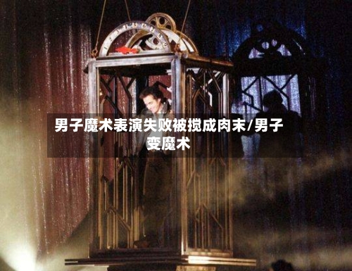 男子魔术表演失败被搅成肉末/男子变魔术