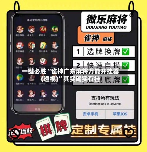 一键必胜“雀神广东麻将万能开挂器(透视)”其实确实有挂-第2张图片