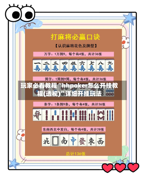 玩家必看教程“hhpoker怎么开挂教程(透视)”详细开挂玩法