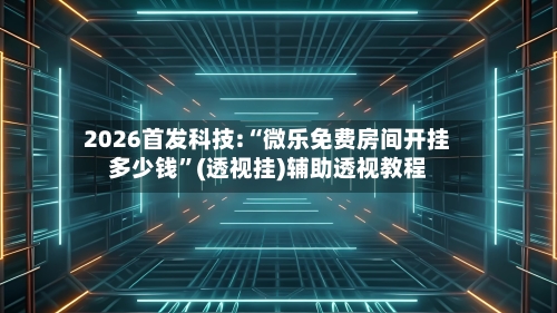 2026首发科技:“微乐免费房间开挂多少钱”(透视挂)辅助透视教程-第3张图片
