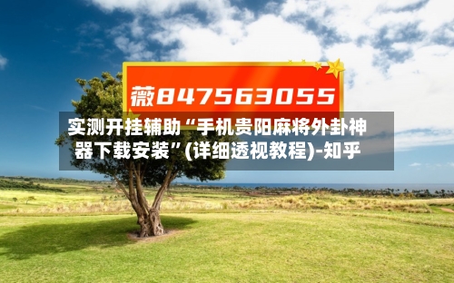 实测开挂辅助“手机贵阳麻将外卦神器下载安装”(详细透视教程)-知乎-第2张图片