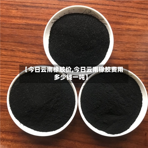 【今日云南橡胶价,今日云南橡胶费用多少钱一吨】-第3张图片
