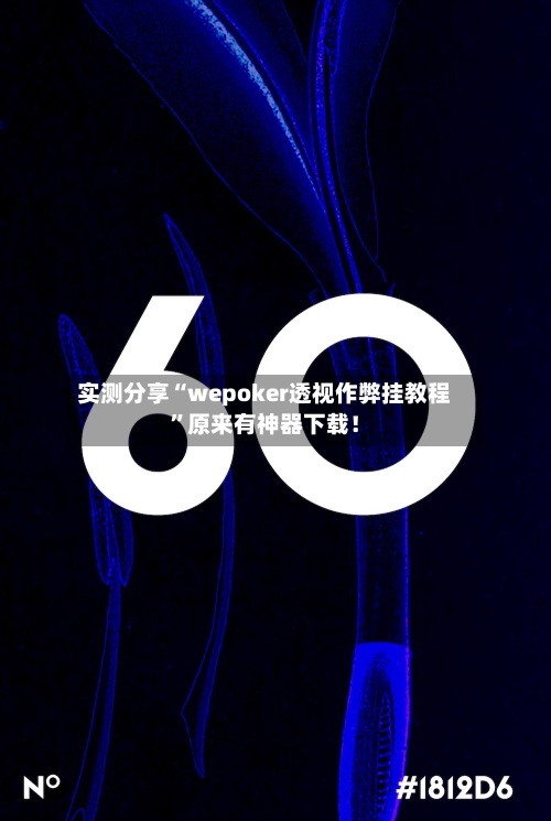 实测分享“wepoker透视作弊挂教程”原来有神器下载！