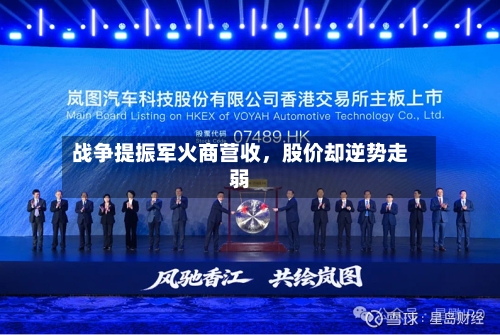 战争提振军火商营收，股价却逆势走弱