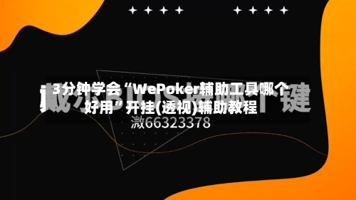 3分钟学会“WePoker辅助工具哪个好用	”开挂(透视)辅助教程-第2张图片