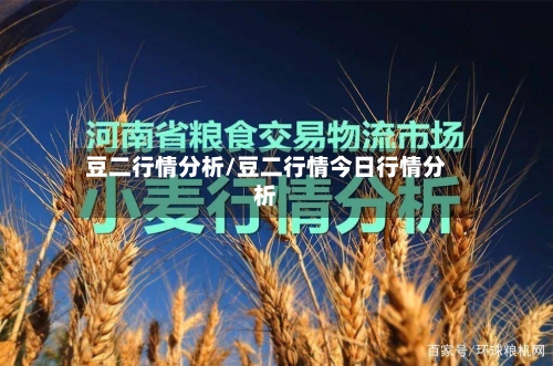 豆二行情分析/豆二行情今日行情分析-第2张图片