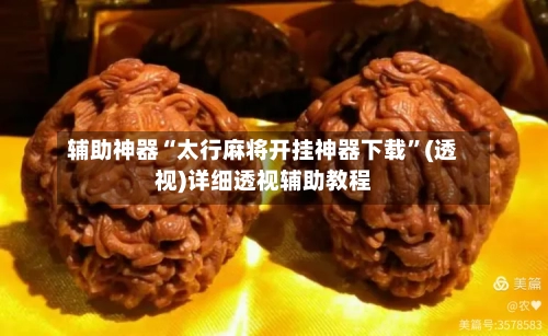 辅助神器“太行麻将开挂神器下载”(透视)详细透视辅助教程