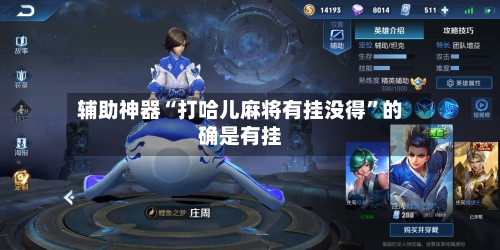 辅助神器“打哈儿麻将有挂没得”的确是有挂-第2张图片