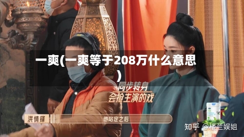 一爽(一爽等于208万什么意思)-第3张图片