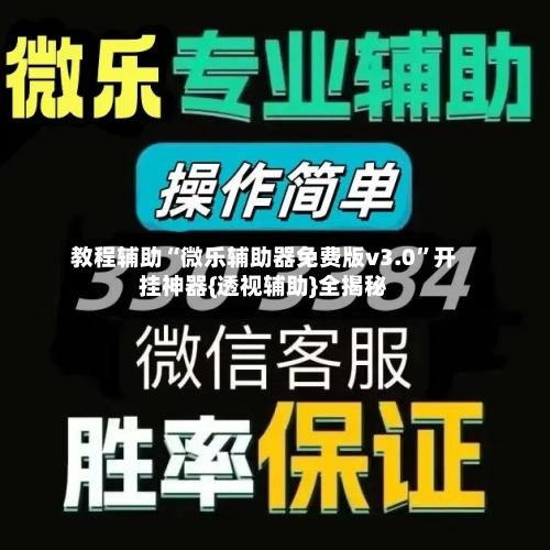 教程辅助“微乐辅助器免费版v3.0”开挂神器{透视辅助}全揭秘-第2张图片