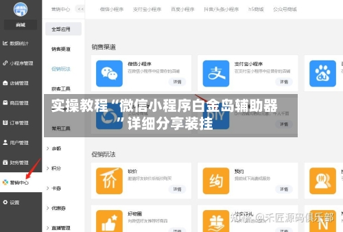 实操教程“微信小程序白金岛辅助器	”详细分享装挂-第2张图片