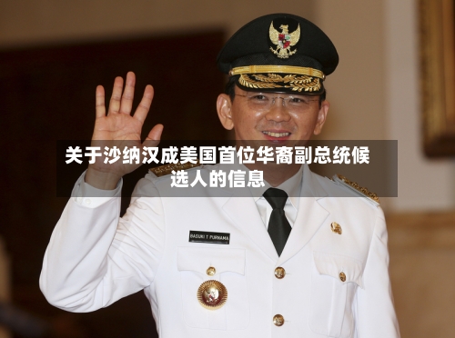 关于沙纳汉成美国首位华裔副总统候选人的信息-第3张图片