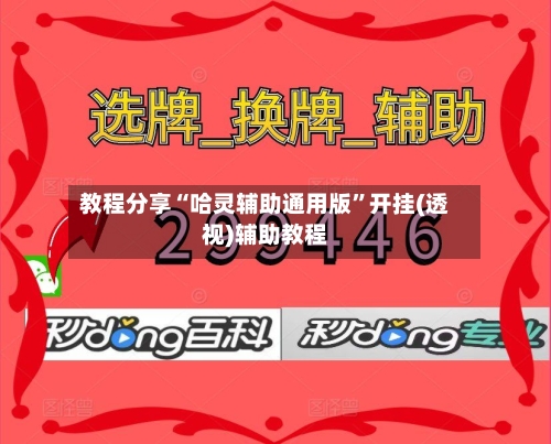 教程分享“哈灵辅助通用版”开挂(透视)辅助教程-第2张图片