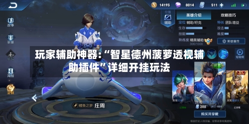 玩家辅助神器:“智星德州菠萝透视辅助插件”详细开挂玩法-第2张图片