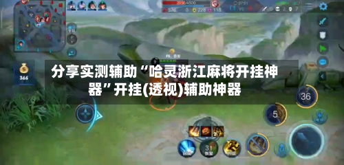 分享实测辅助“哈灵浙江麻将开挂神器	”开挂(透视)辅助神器-第2张图片