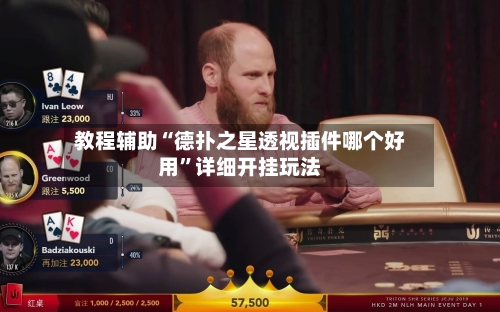 教程辅助“德扑之星透视插件哪个好用	”详细开挂玩法-第2张图片