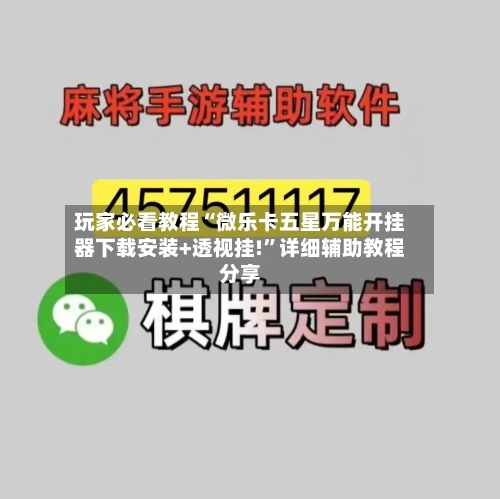 玩家必看教程“微乐卡五星万能开挂器下载安装+透视挂!	”详细辅助教程分享-第2张图片