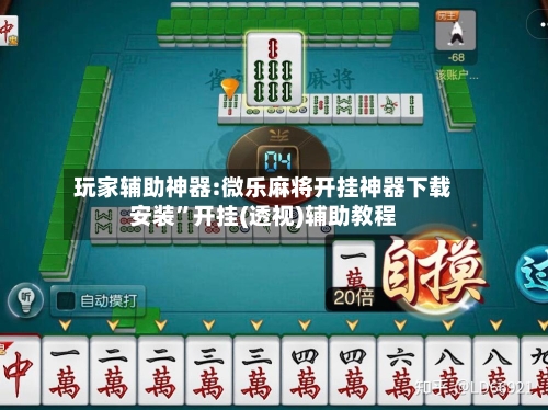 玩家辅助神器:微乐麻将开挂神器下载安装”开挂(透视)辅助教程-第3张图片