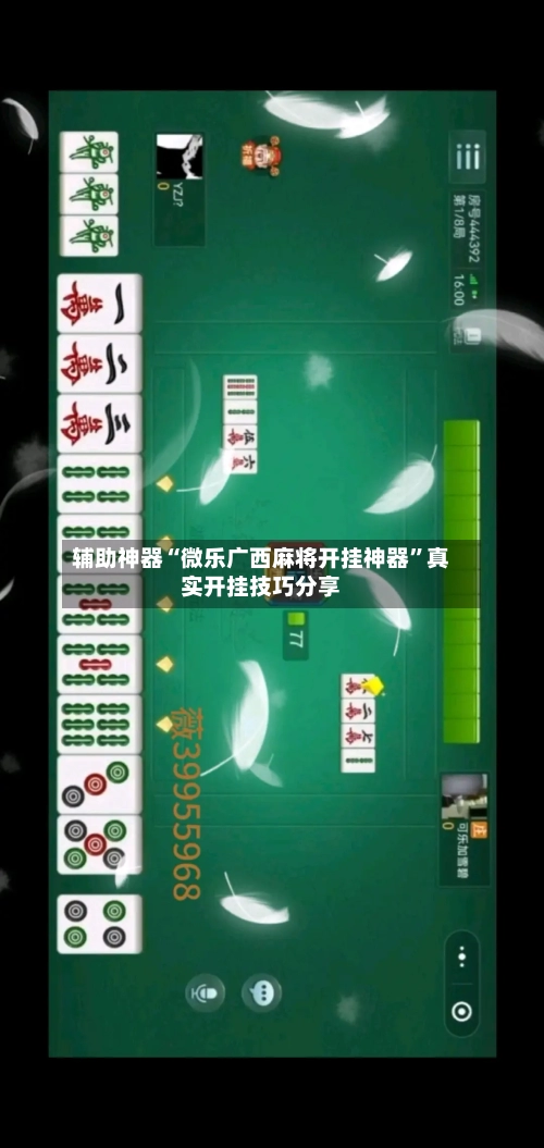 辅助神器“微乐广西麻将开挂神器”真实开挂技巧分享-第3张图片