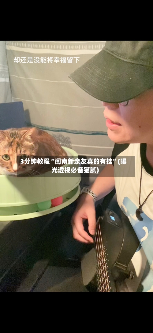 3分钟教程“闽南新亲友真的有挂”(曝光透视必备猫腻)