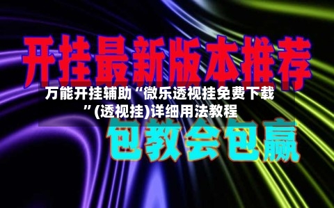 万能开挂辅助“微乐透视挂免费下载”(透视挂)详细用法教程-第2张图片
