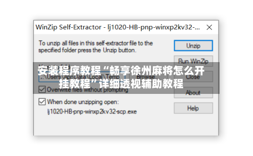 安装程序教程“畅享徐州麻将怎么开挂教程”详细透视辅助教程