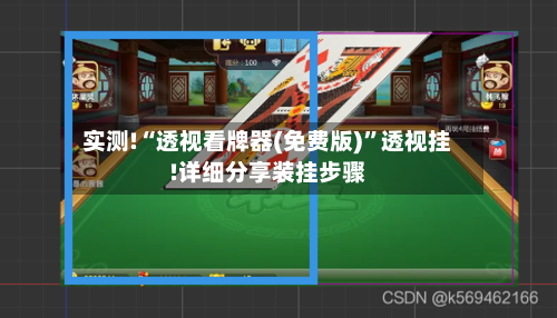 实测!“透视看牌器(免费版)”透视挂!详细分享装挂步骤-第2张图片