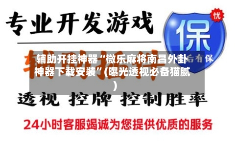 辅助开挂神器“微乐麻将南昌外卦神器下载安装”(曝光透视必备猫腻)