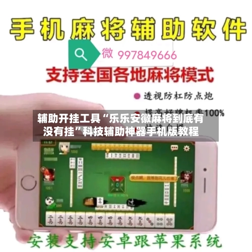 辅助开挂工具“乐乐安徽麻将到底有没有挂”科技辅助神器手机版教程-第3张图片