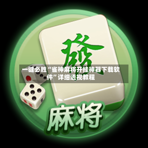 一键必胜“雀神麻将开挂神器下载软件”详细透视教程-第2张图片