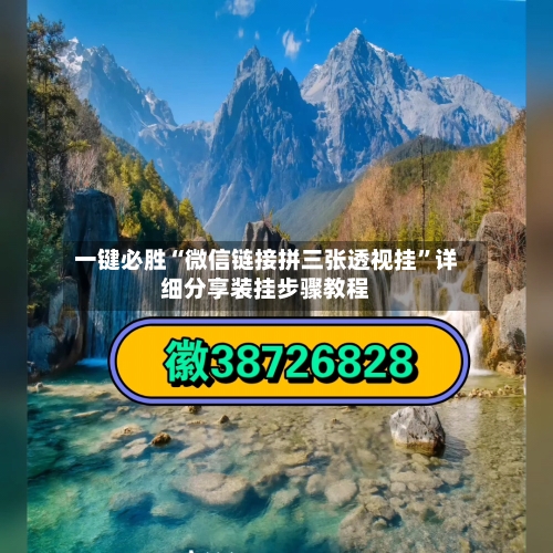 一键必胜“微信链接拼三张透视挂	”详细分享装挂步骤教程-第2张图片