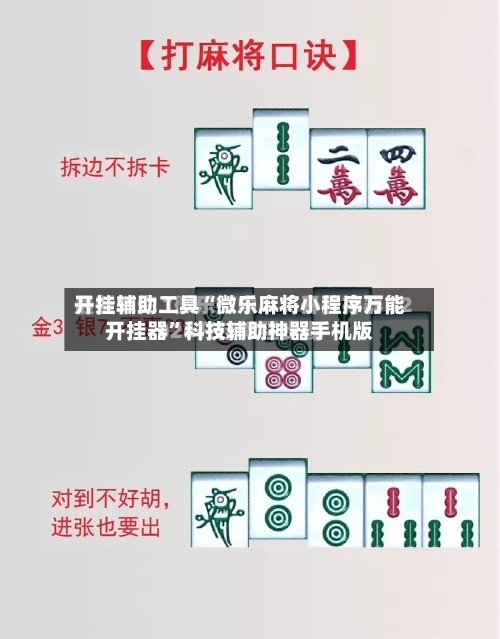 开挂辅助工具“微乐麻将小程序万能开挂器”科技辅助神器手机版-第3张图片