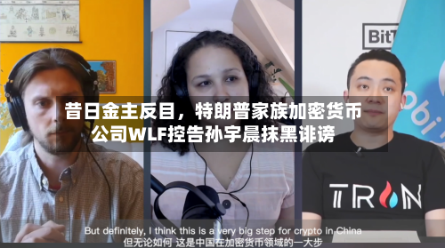 昔日金主反目，特朗普家族加密货币公司WLF控告孙宇晨抹黑诽谤-第3张图片
