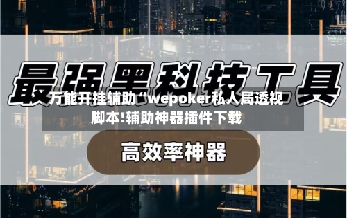 万能开挂辅助“wepoker私人局透视脚本!辅助神器插件下载-第2张图片