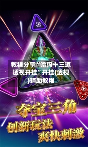 教程分享“哈狗十三道透视开挂”开挂(透视)辅助教程-第3张图片