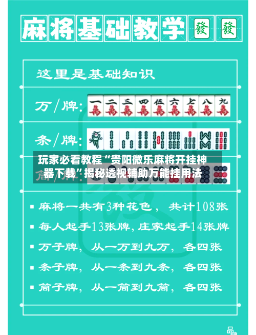 玩家必看教程“贵阳微乐麻将开挂神器下载	”揭秘透视辅助万能挂用法-第2张图片