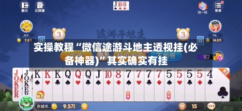 实操教程“微信途游斗地主透视挂(必备神器)”其实确实有挂