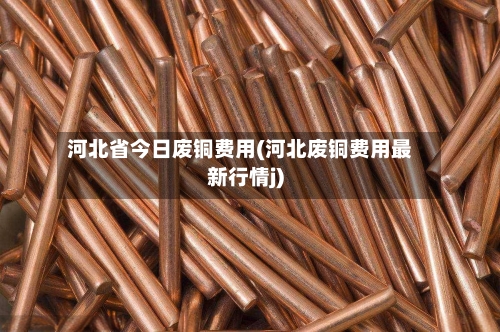 河北省今日废铜费用(河北废铜费用最新行情j)