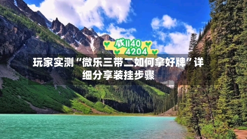 玩家实测“微乐三带二如何拿好牌”详细分享装挂步骤-第2张图片