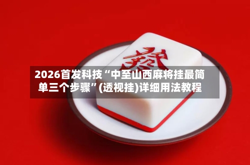 2026首发科技“中至山西麻将挂最简单三个步骤”(透视挂)详细用法教程-第2张图片
