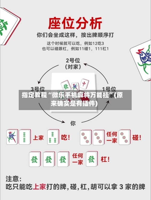 指定教程“微乐手机麻将万能挂”(原来确实是有插件)